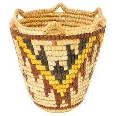 Native American Imbricated Klickitat Basket