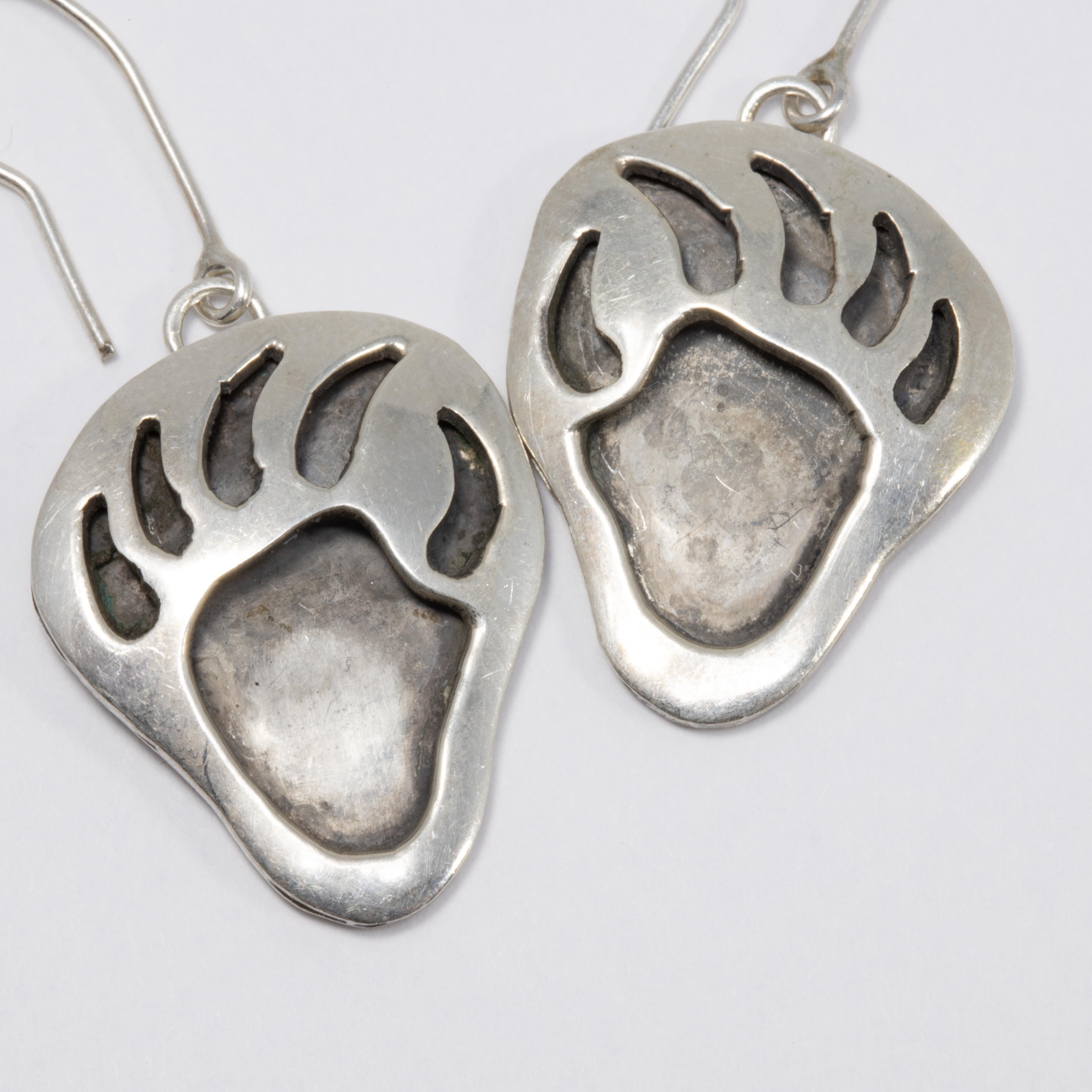 bear claw earrings