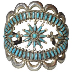 Native American Indian Fine Vintage Zuni Cuff