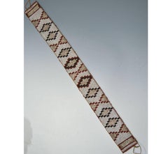 Native American Indian Rare Blackfoot Beaded Belt