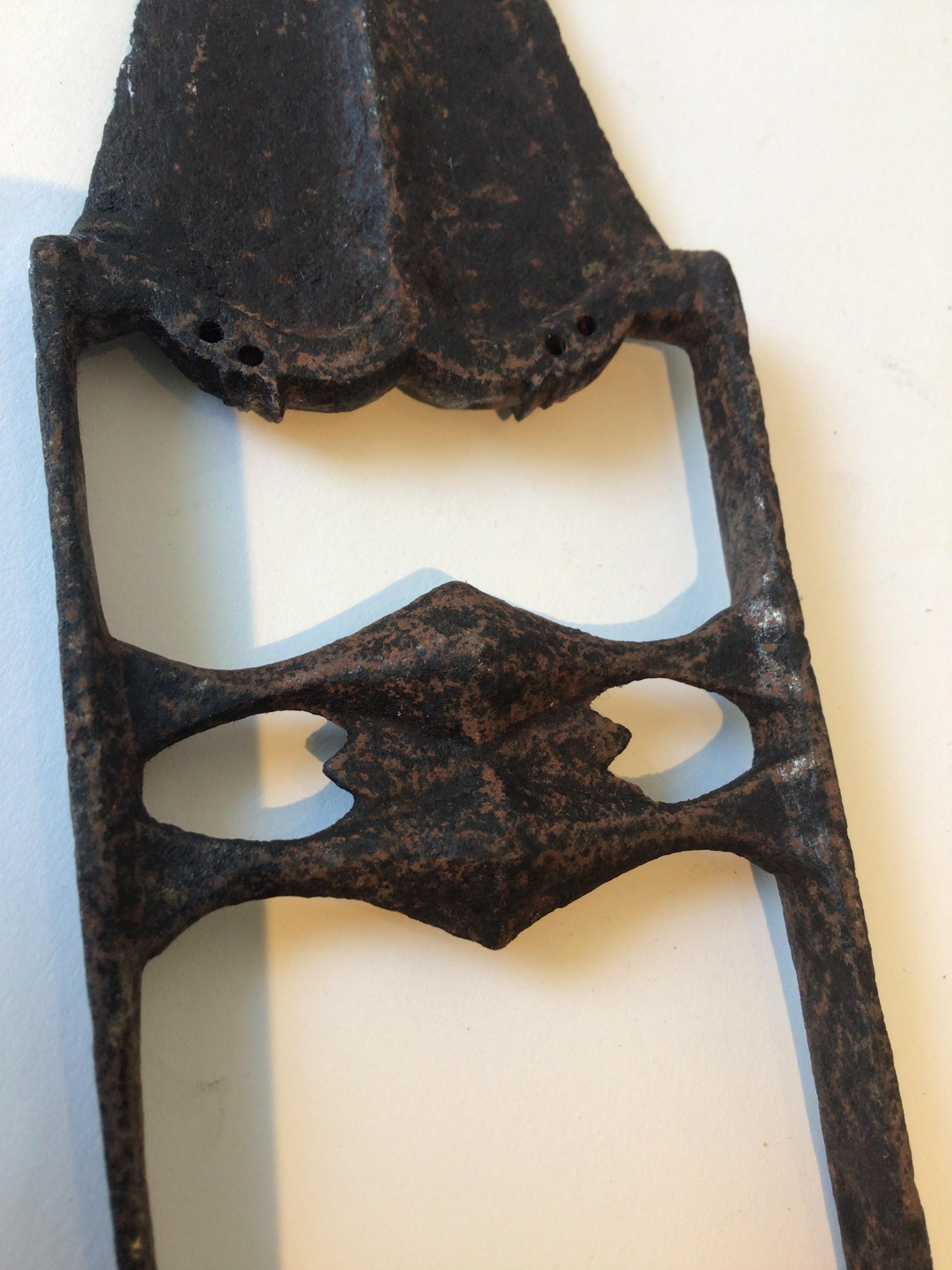 Mid-19th Century Indian Metal Katar For Sale