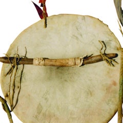 Native American Muslin Ghost Dance Shield