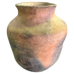 Native American Navajo Hand Built Ceramic Pottery Vase Pot Jar, 19th Century