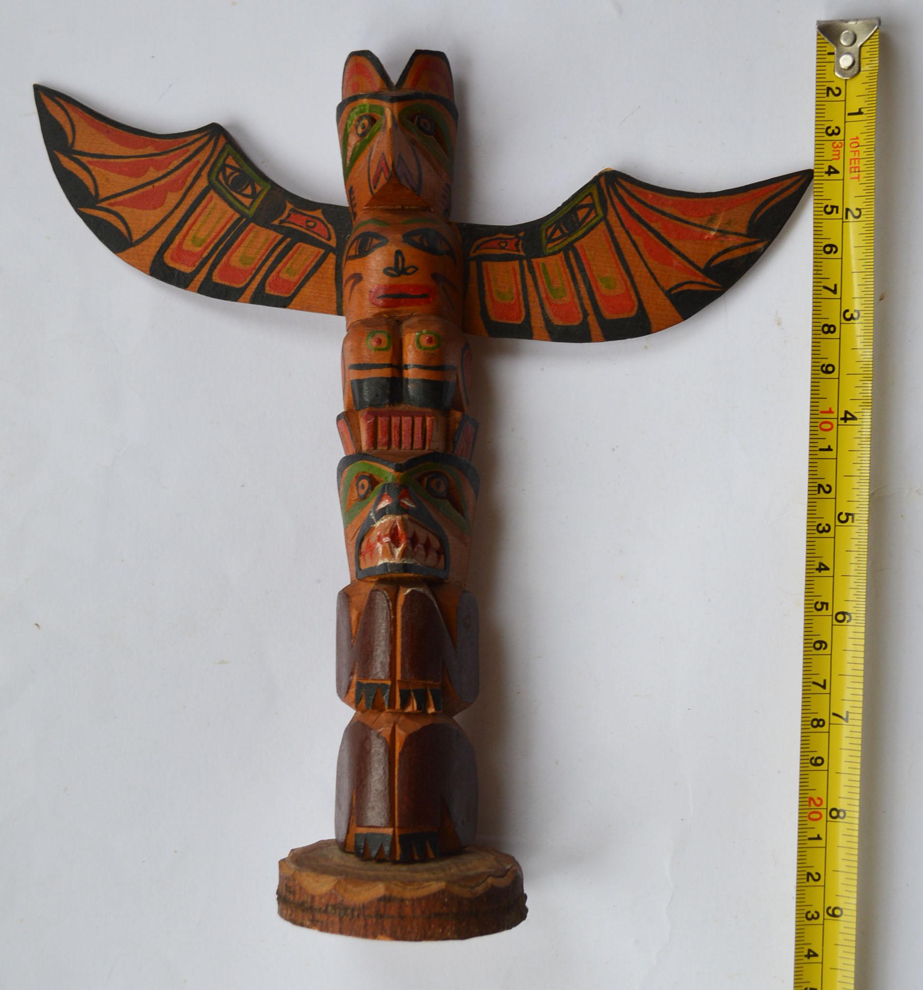 Canadian Native American North West Coast Vintage totem Haida 