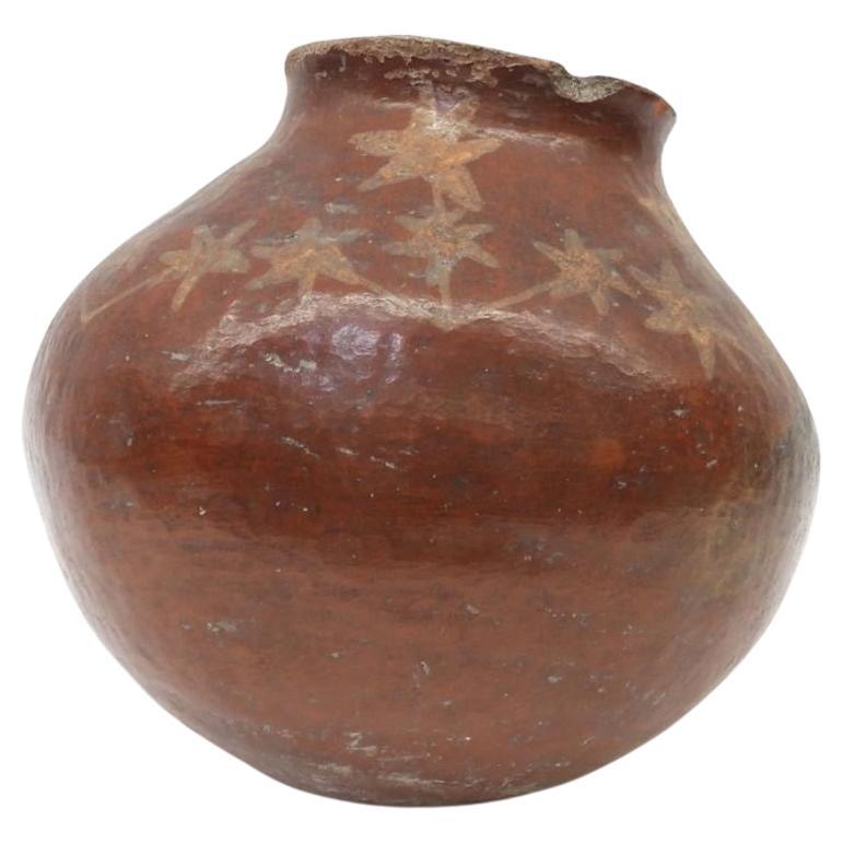 Native American Olla Tribe Pottery Vase For Sale 1
