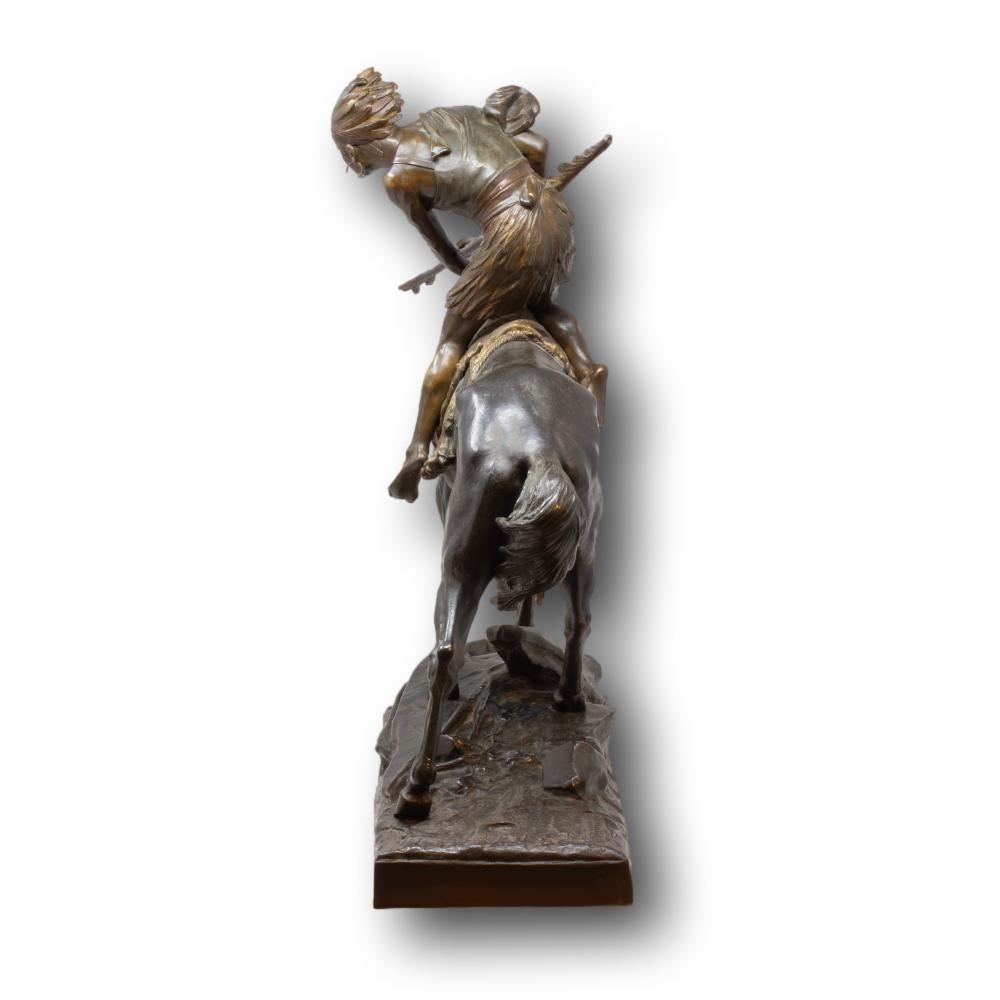 Amérindien à cheval Edouard Drouot en vente 2