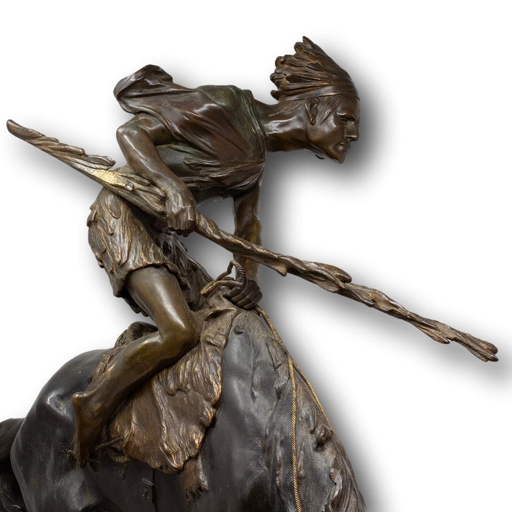 Amérindien à cheval Edouard Drouot en vente 8