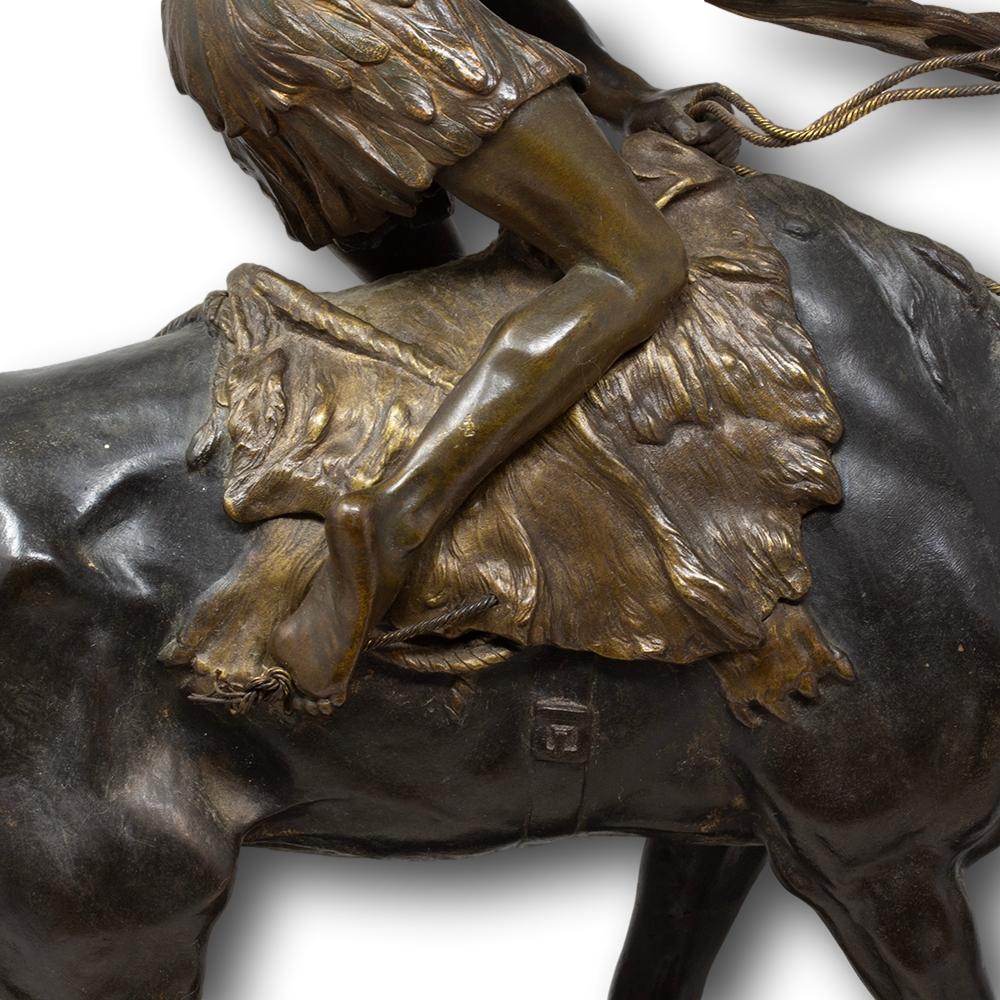 Amérindien à cheval Edouard Drouot en vente 9