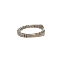 Native American Orville Tsinnie Sterling Silver Cuff Bracelet #25169
