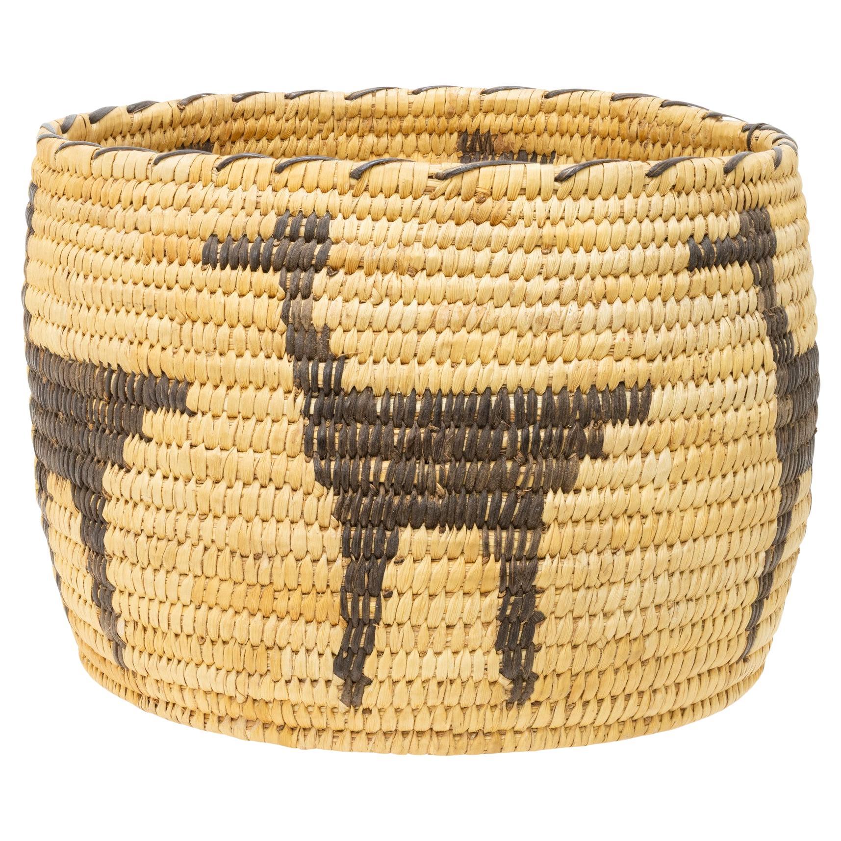 Native American Papago Basket