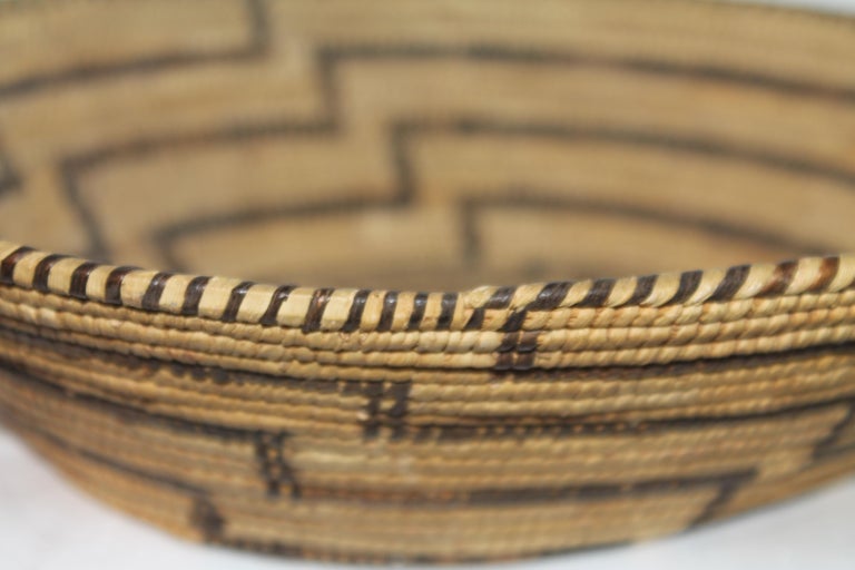 Adirondack Native American Pima Basket For Sale