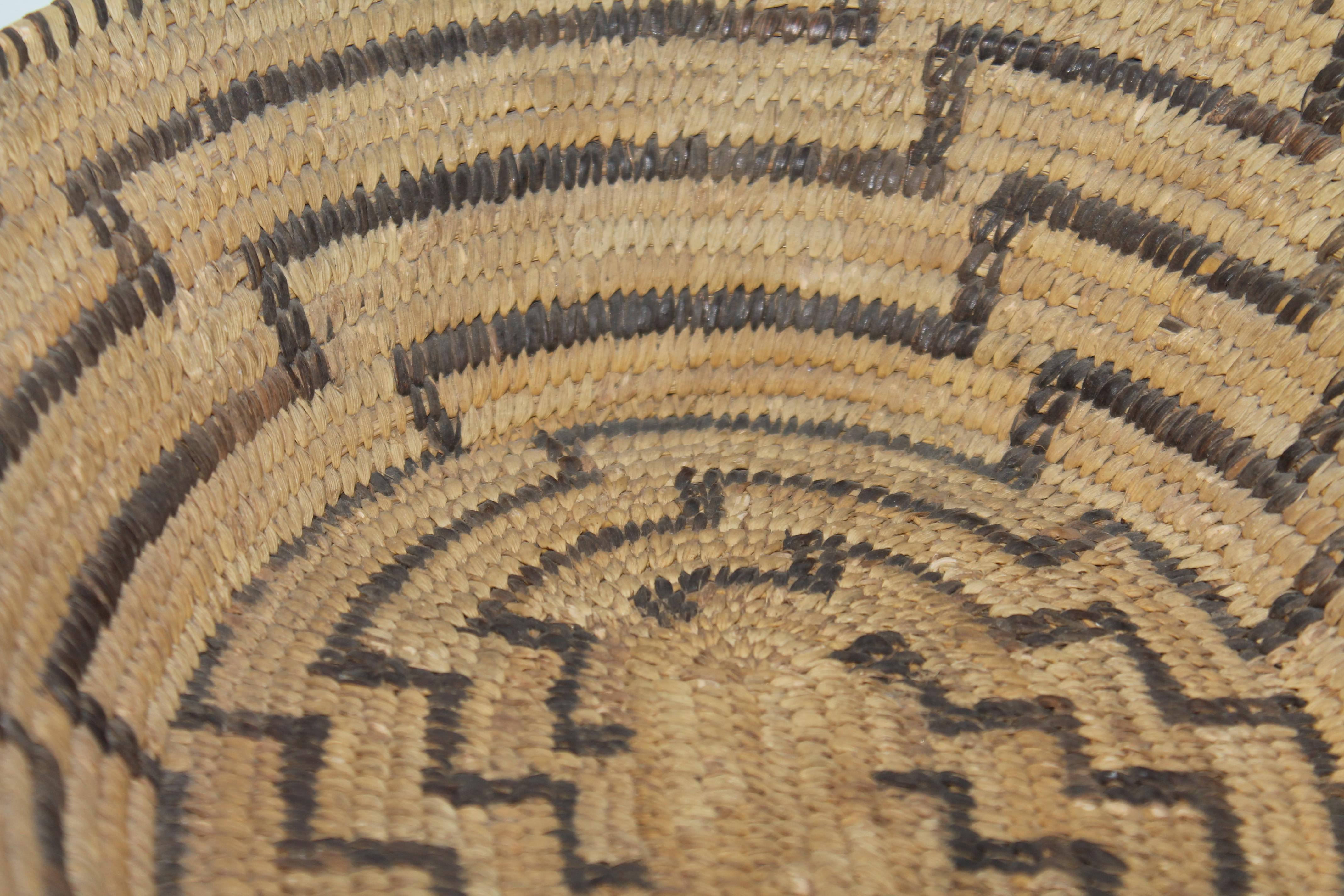 Hand-Crafted Native American Pima Basket