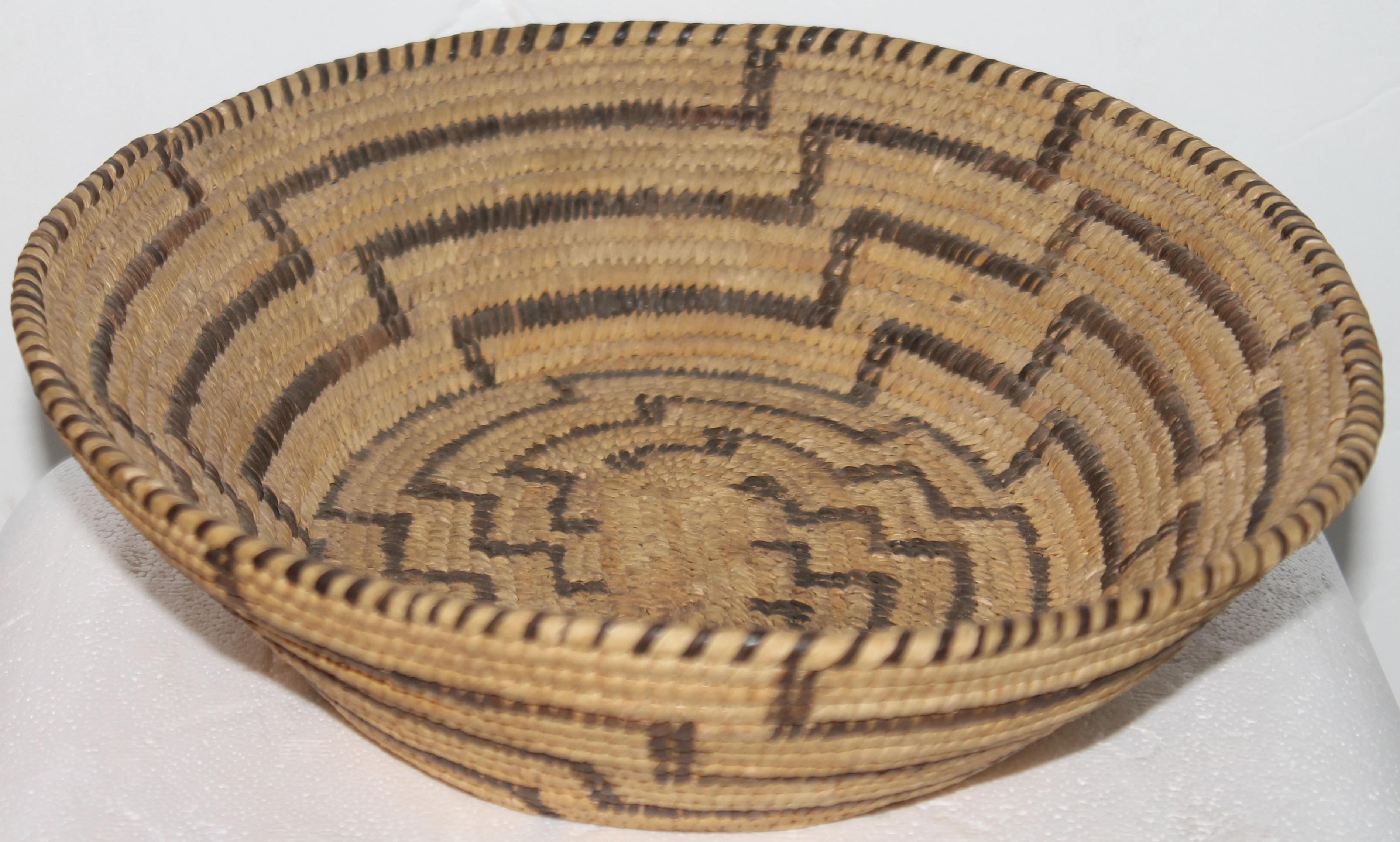 Mid-20th Century Native American Pima Basket
