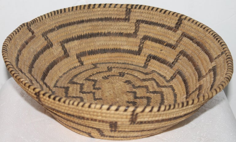 Mid-20th Century Native American Pima Basket For Sale