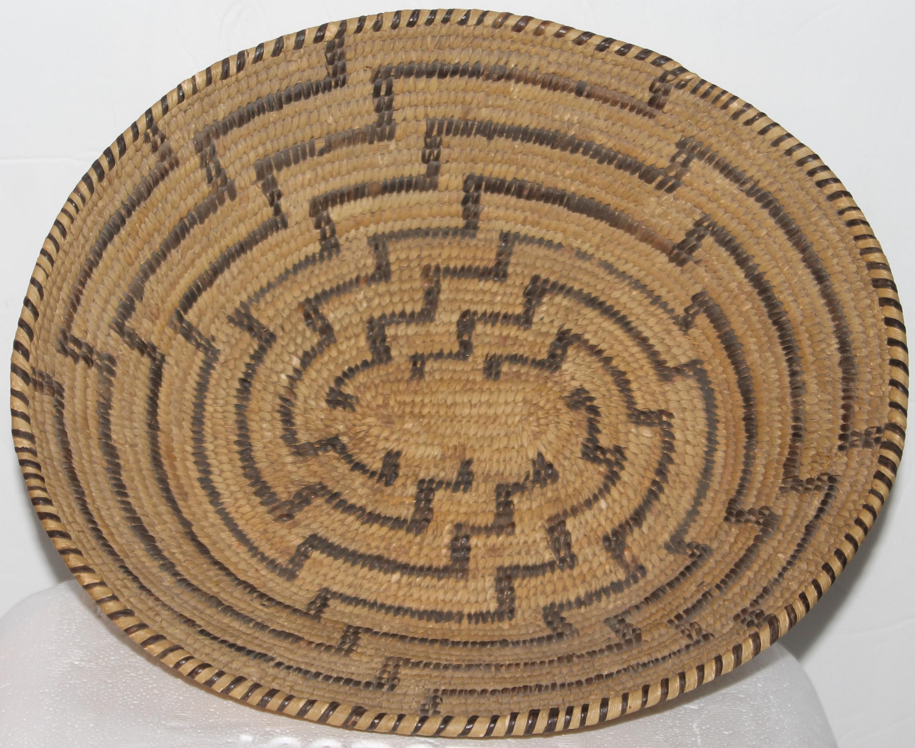 Hemp Native American Pima Basket