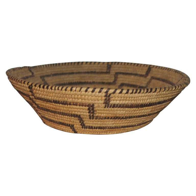 Native American Pima Basket For Sale