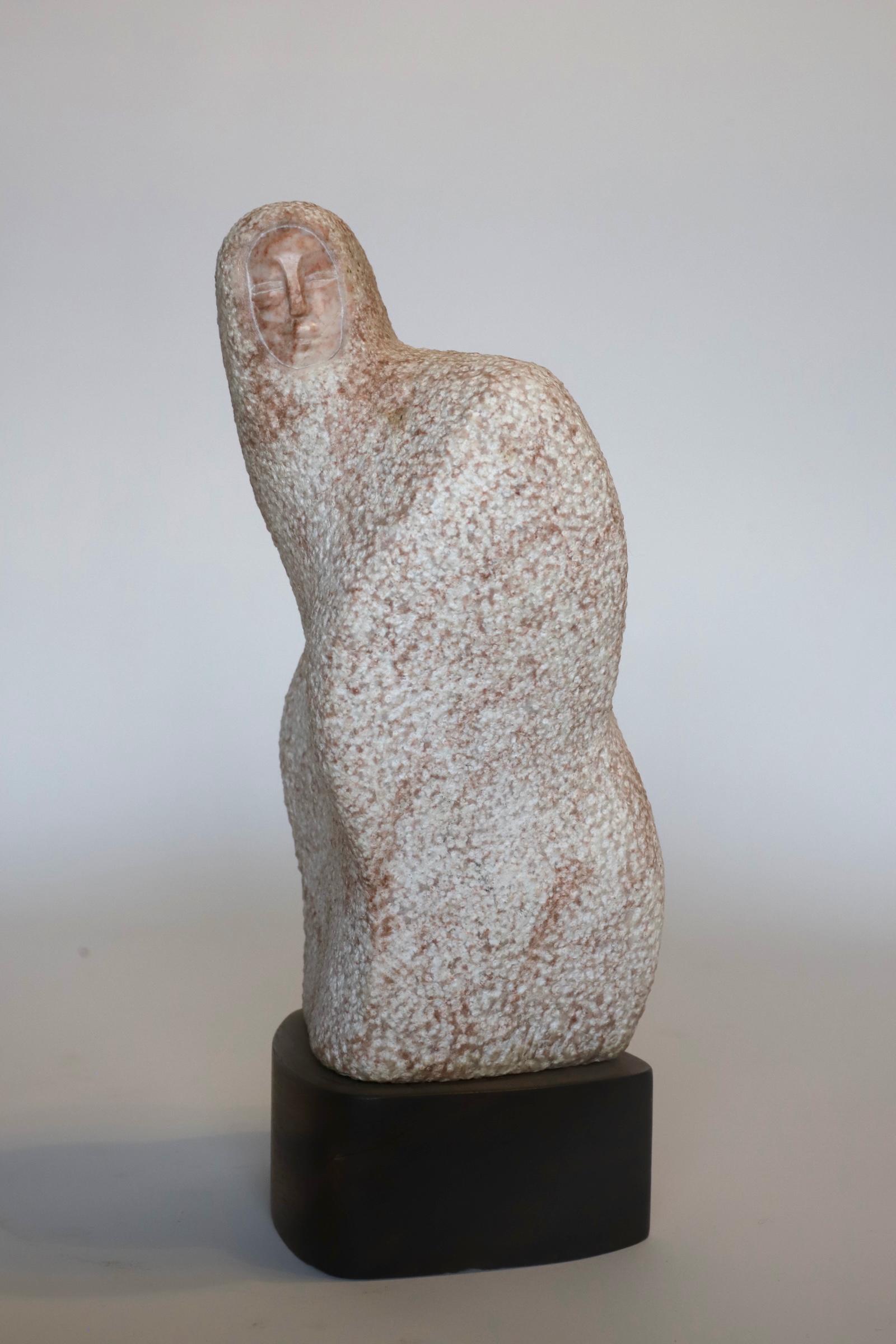 Sculpture de granit rose amérindienne  en vente 6