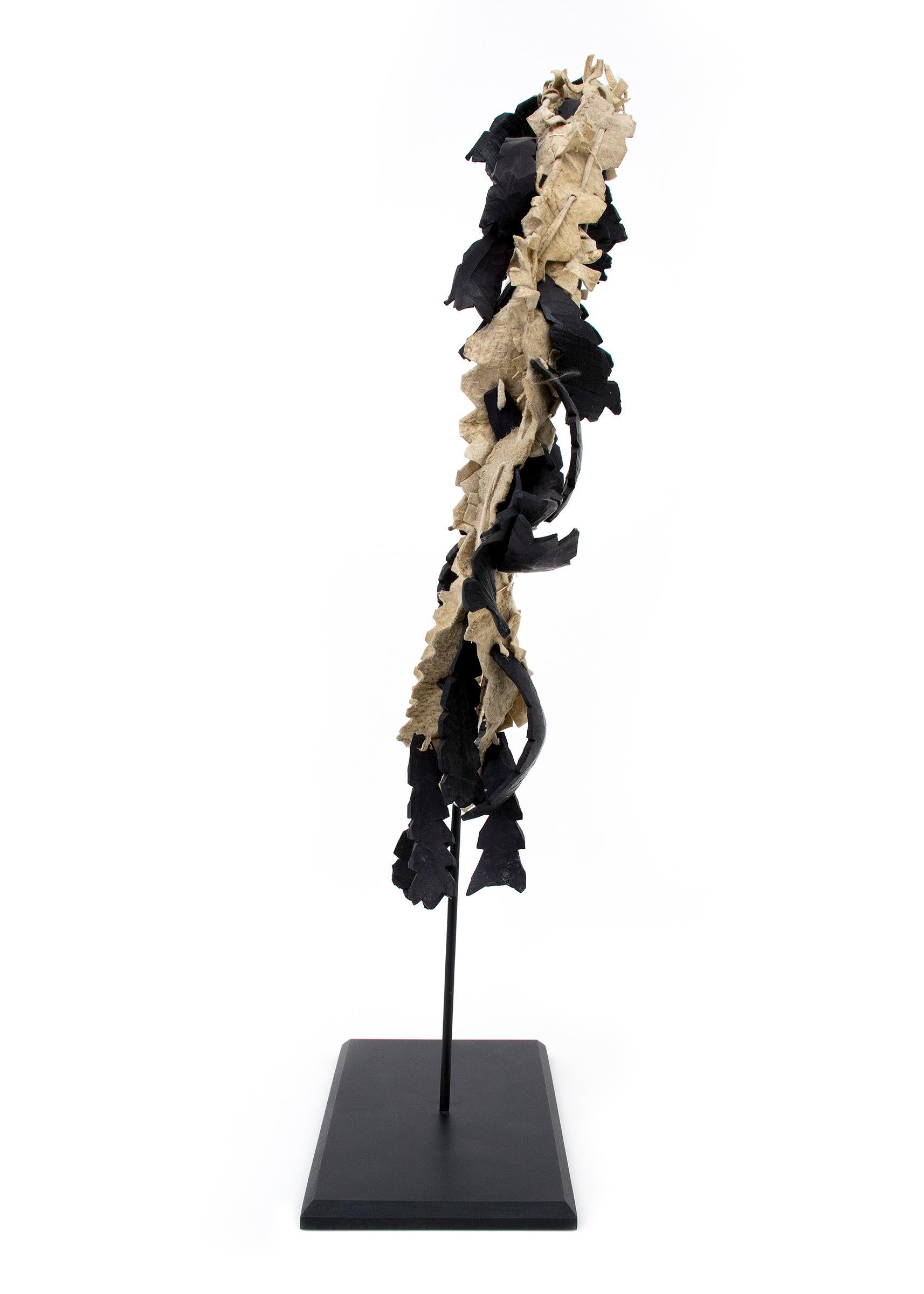 Hide Native American Plains Bandolier with Stand, Early 20th Century