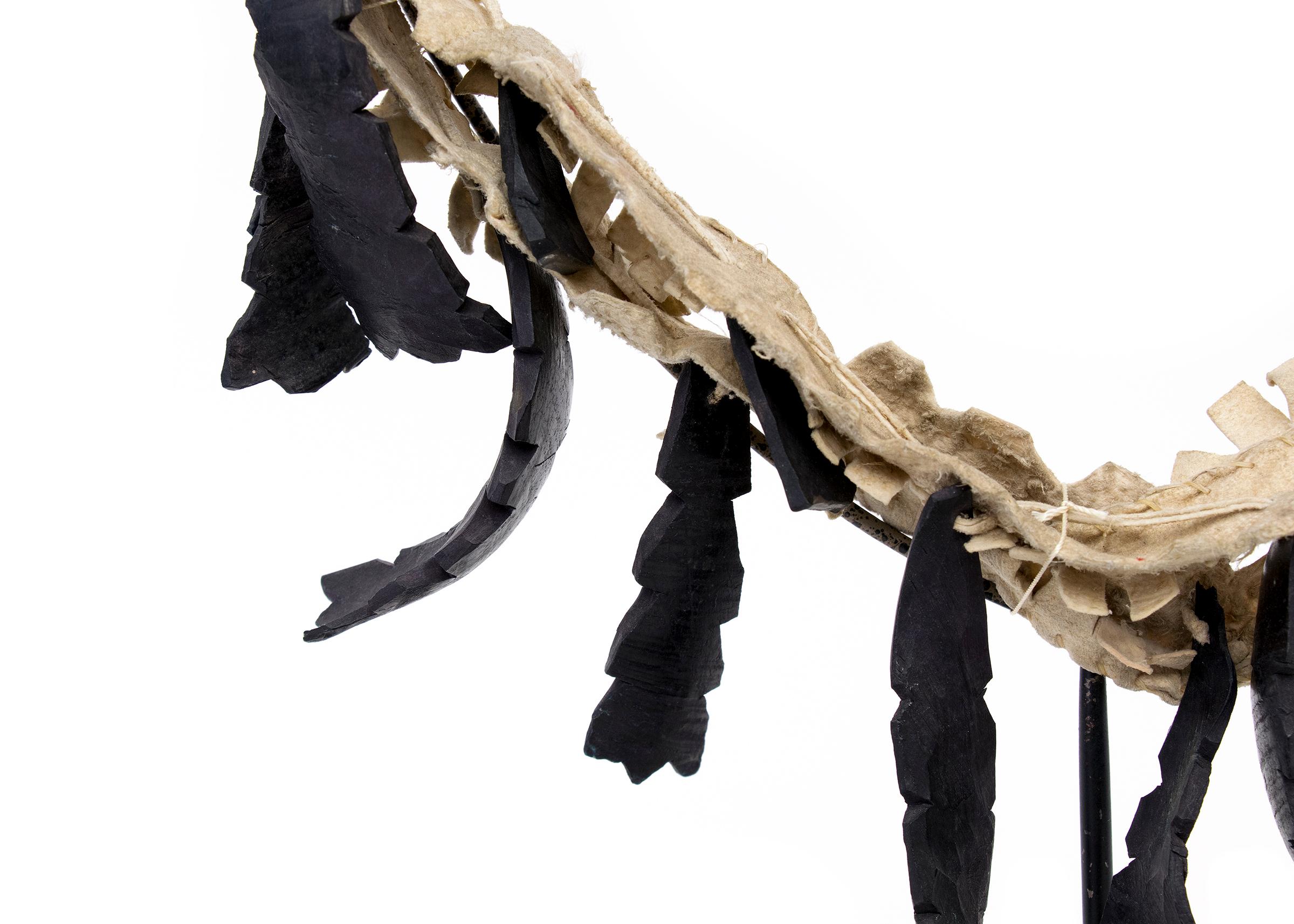 Native American Plains Bandolier with Stand, Early 20th Century 3
