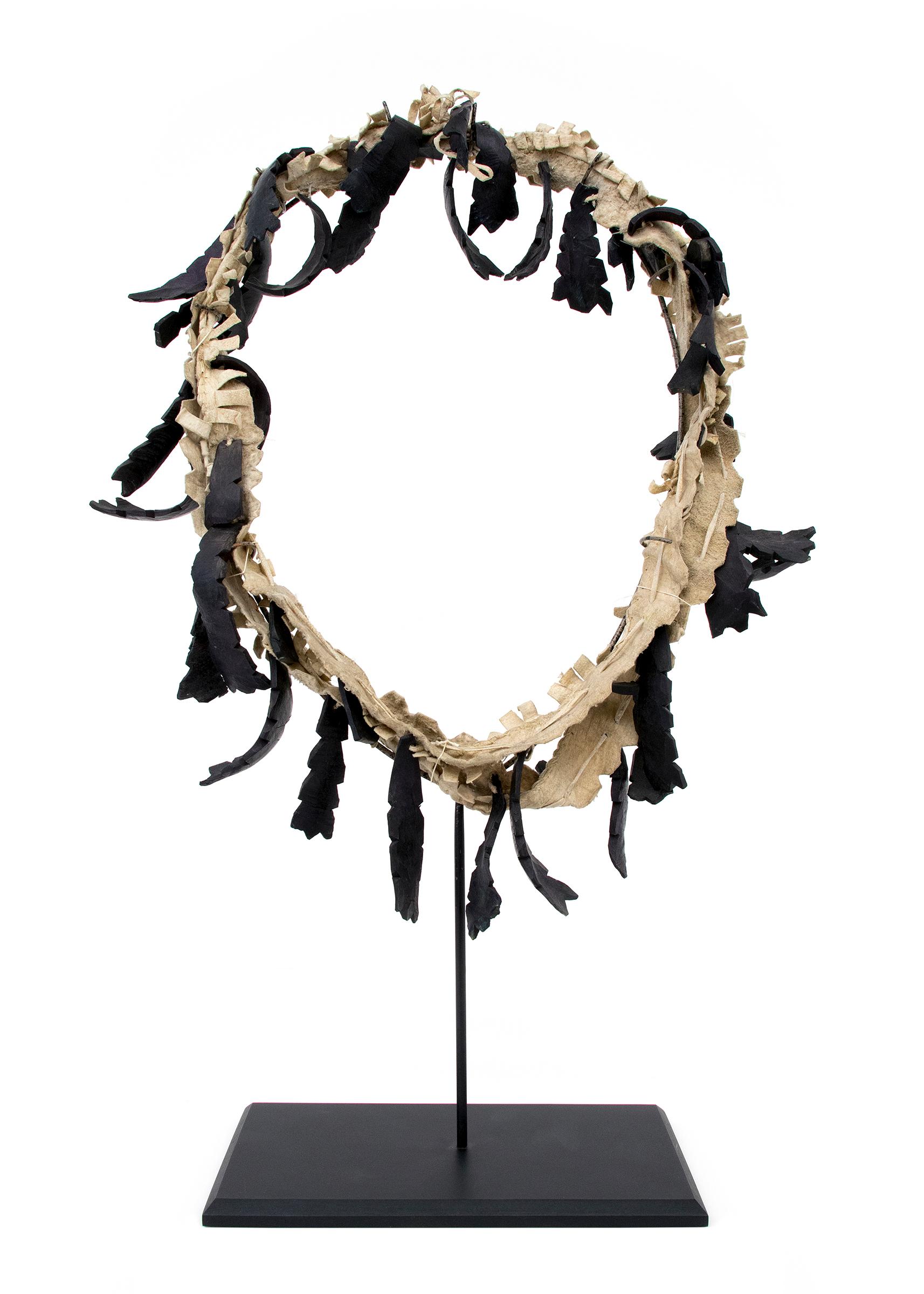 Native American Plains Bandolier with Stand, Early 20th Century 4