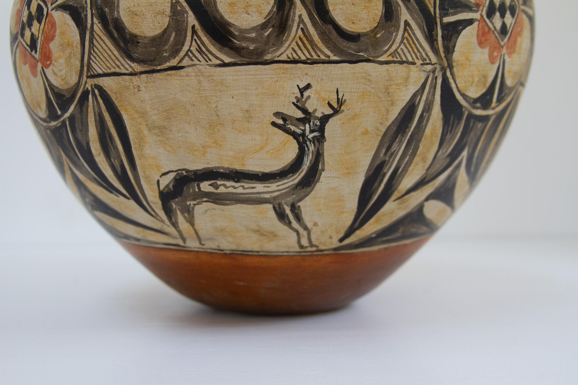 Native American Pueblo Olla Pottery, 1930s. 2