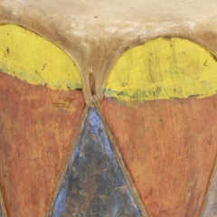 Native American Pueblo Painted Drum