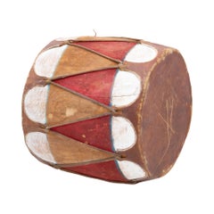 Native American Pueblo Painted Drum