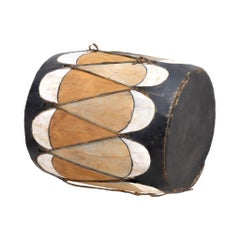 Native American Pueblo Painted Drum