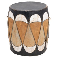 Native American Pueblo Painted Drum