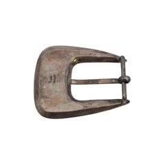 Native American Raymond Coriz Sterling Silver Sugilite Belt Buckle #23598