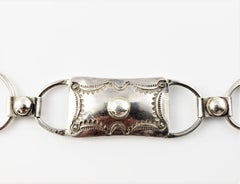 Native American Rectangle Concho Belt