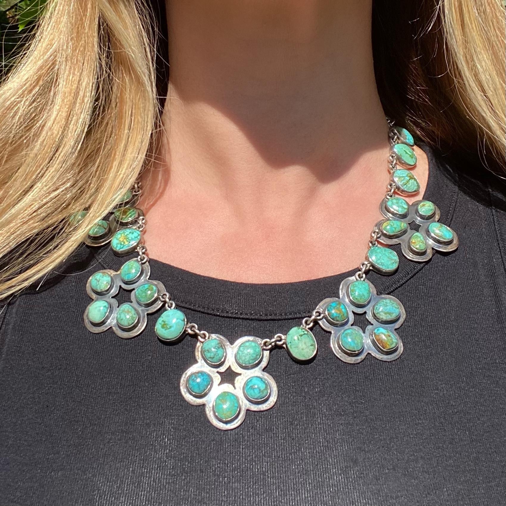 federico jimenez turquoise necklace