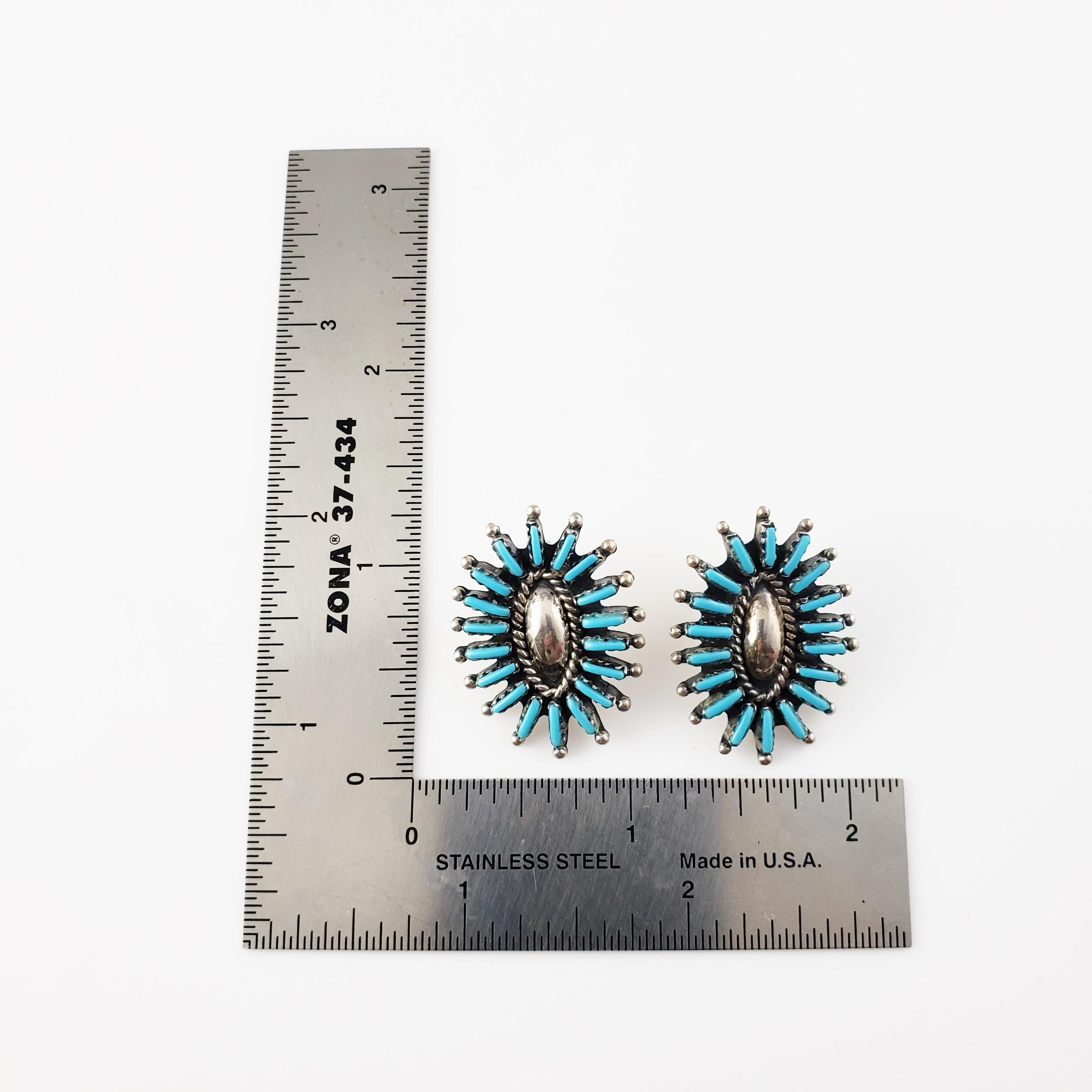 needlepoint turquoise ring