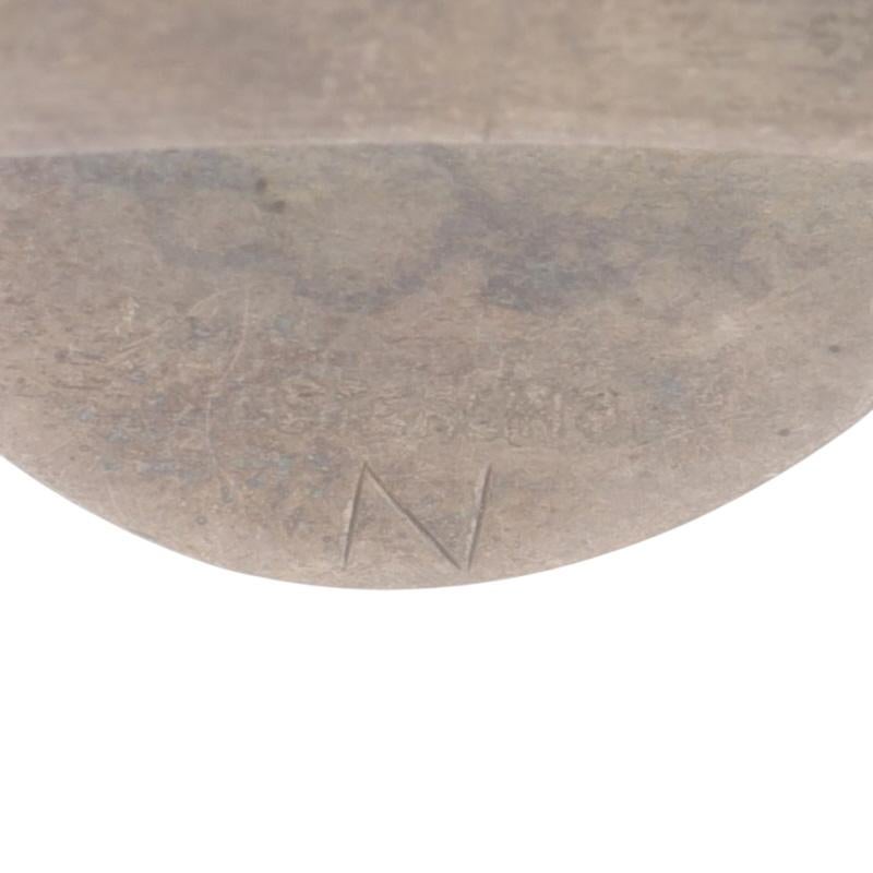 Bracelet manchette solitaire en turquoise et plumes d'Amérique du Nord - 925 en vente 1