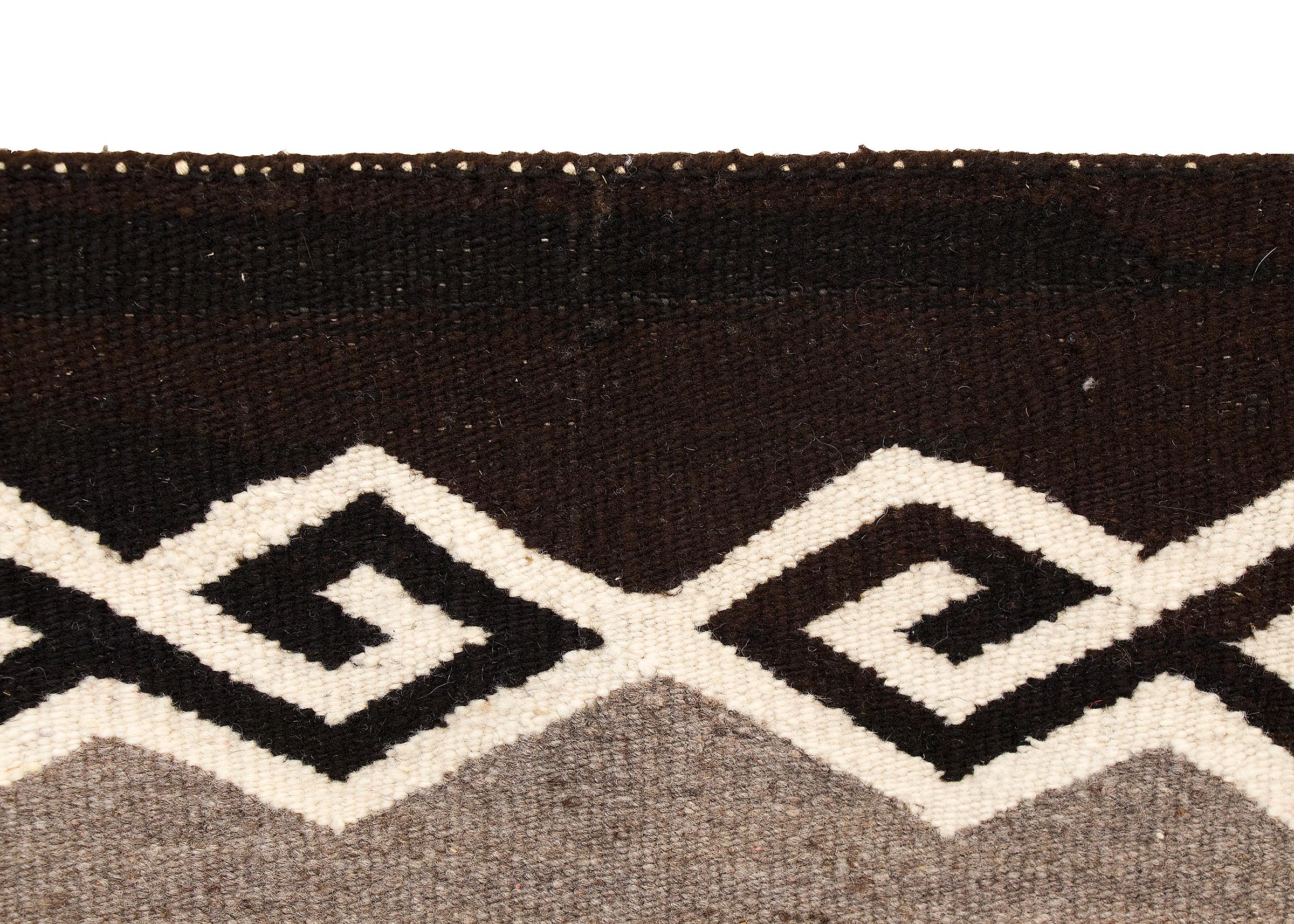 Mid-20th Century Native American Sunday Saddle Blanket Navajo, circa 1930