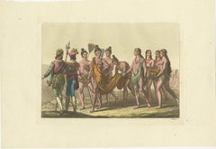 Les veuves amérindiennes recherchent l'expédition d'un mariage, vers 1827