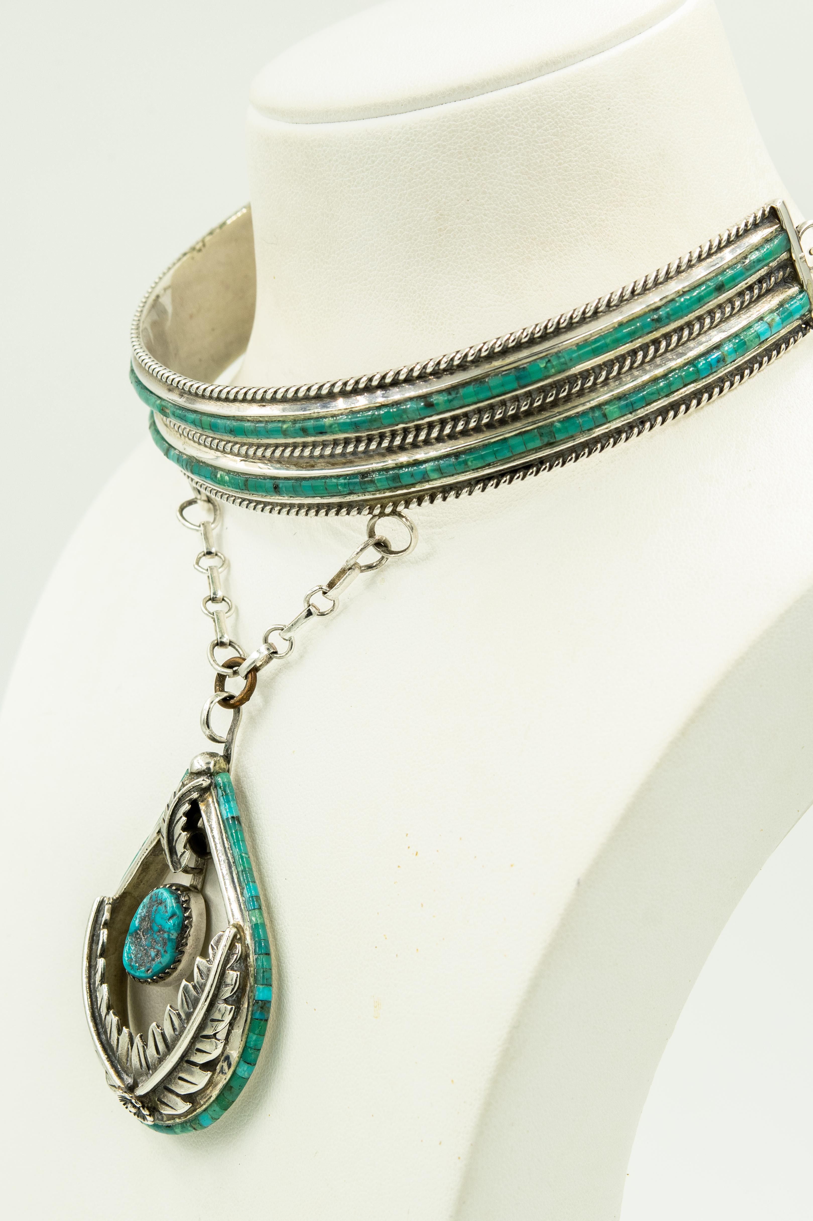 native american collar necklace