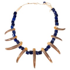 Native American Warrior's Grizzly Claw Necklace