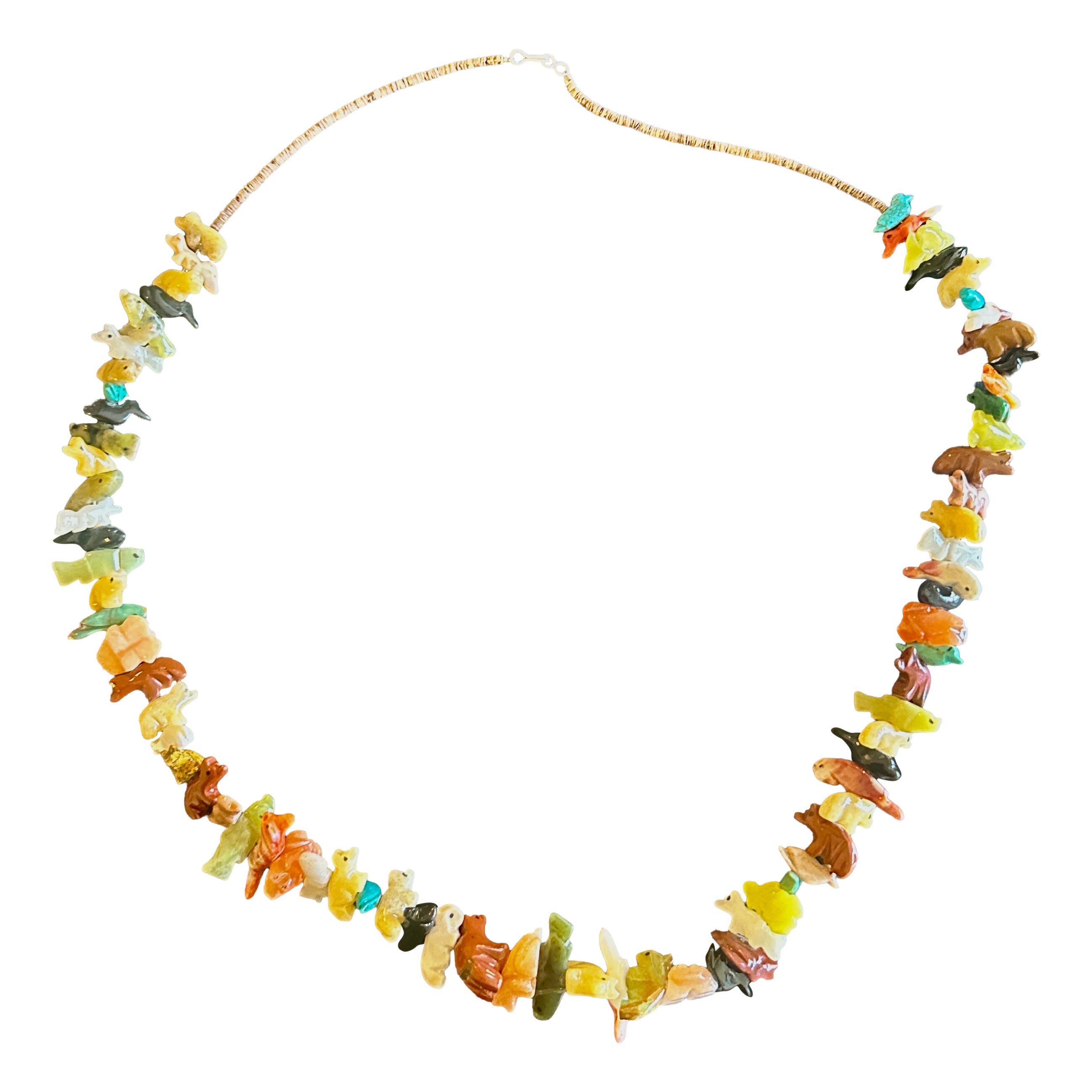 What is a native fetish necklace?