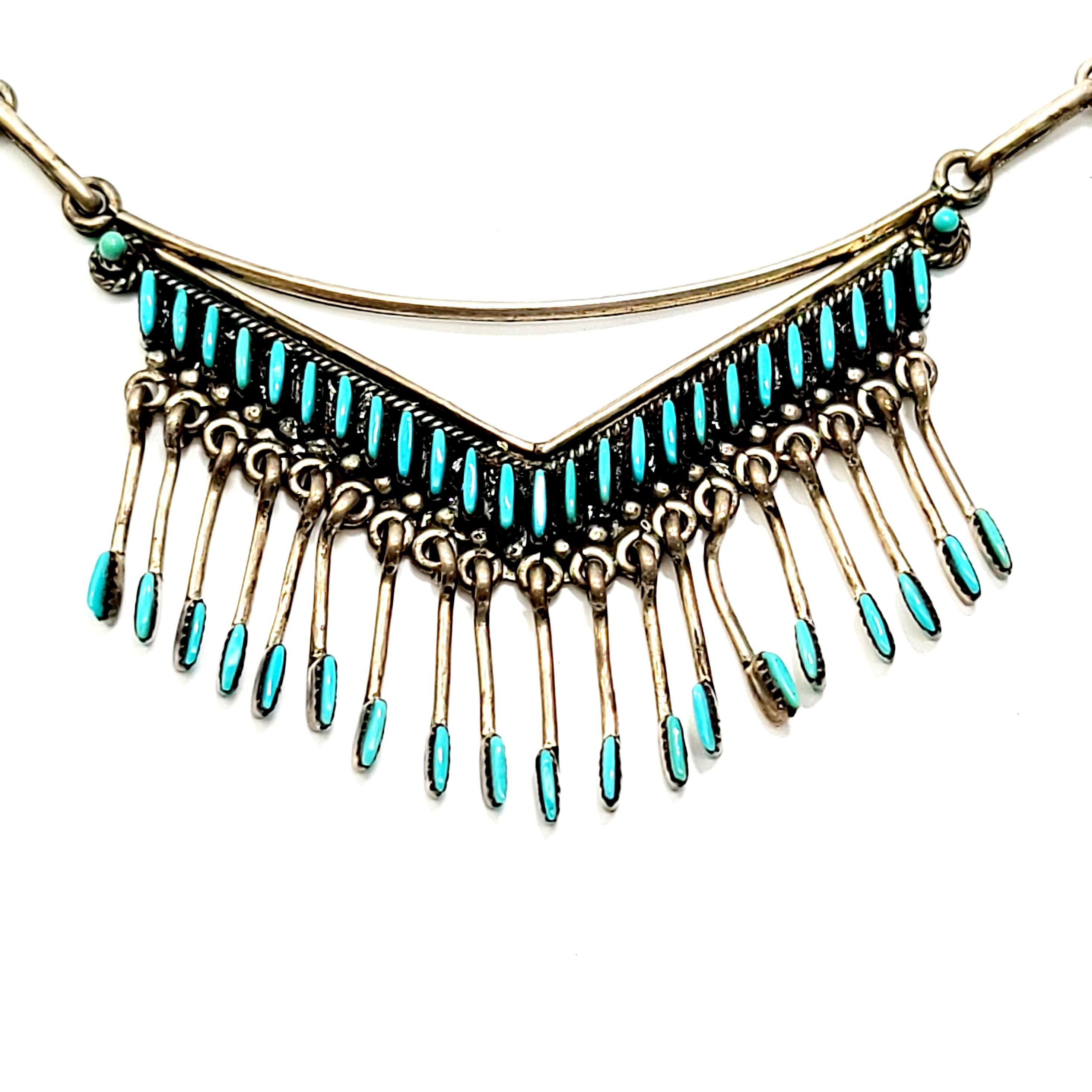 zuni petit point necklace