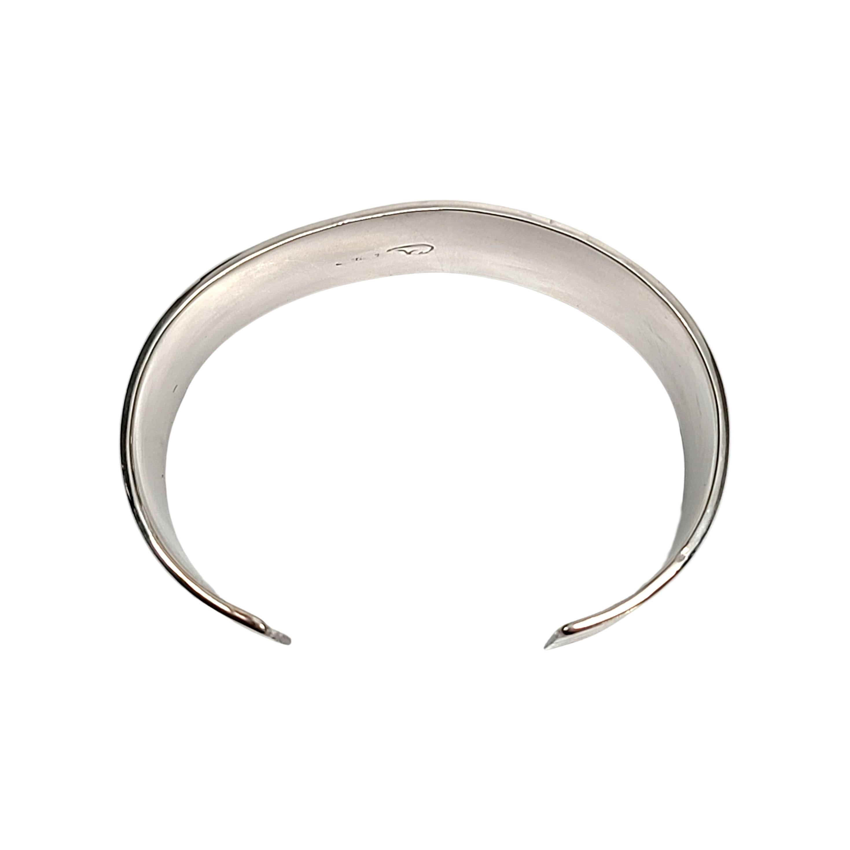 Zuni Myron Panteah Sterlingsilber-Manschettenarmband, Indigene Kunst (Nord-/Südamerika) 1