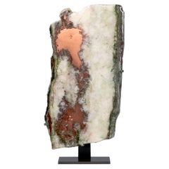 Native copper ore slice