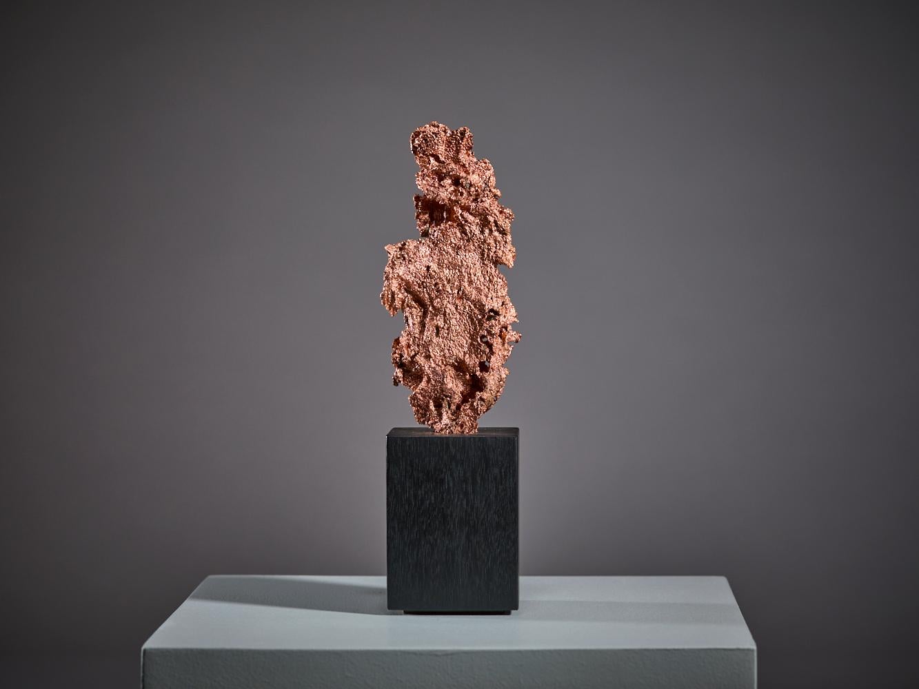Native copper sculpture In Excellent Condition For Sale In London, GB