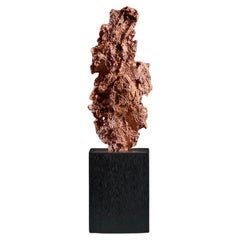 Native copper sculpture