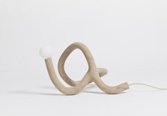 Lampada da terra Native 04 in edizione limitata in sabbia e nylon di Hot Wire Extensions