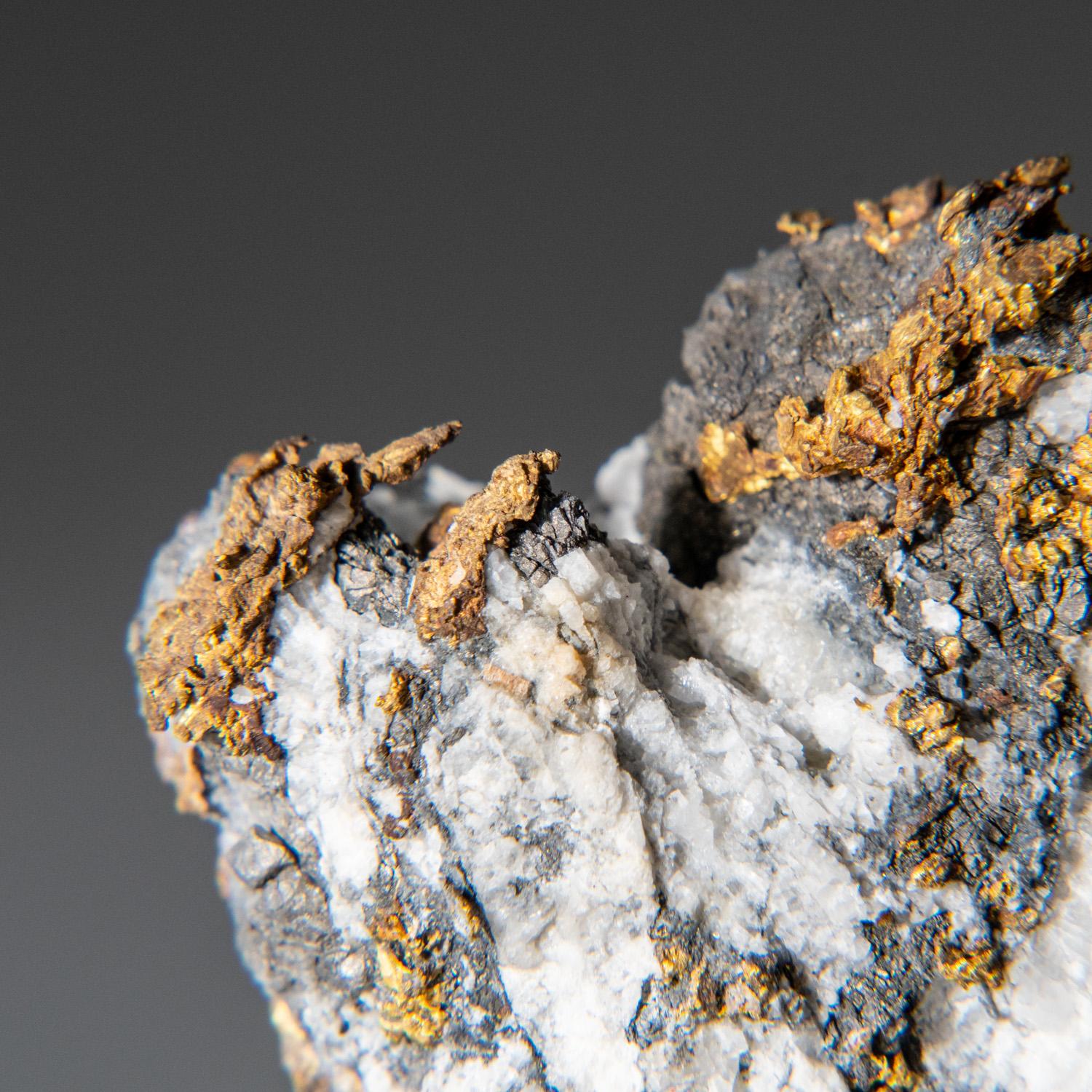 American Native Gold with Arsenapyrite Diltz Mine, Mariposa County California For Sale