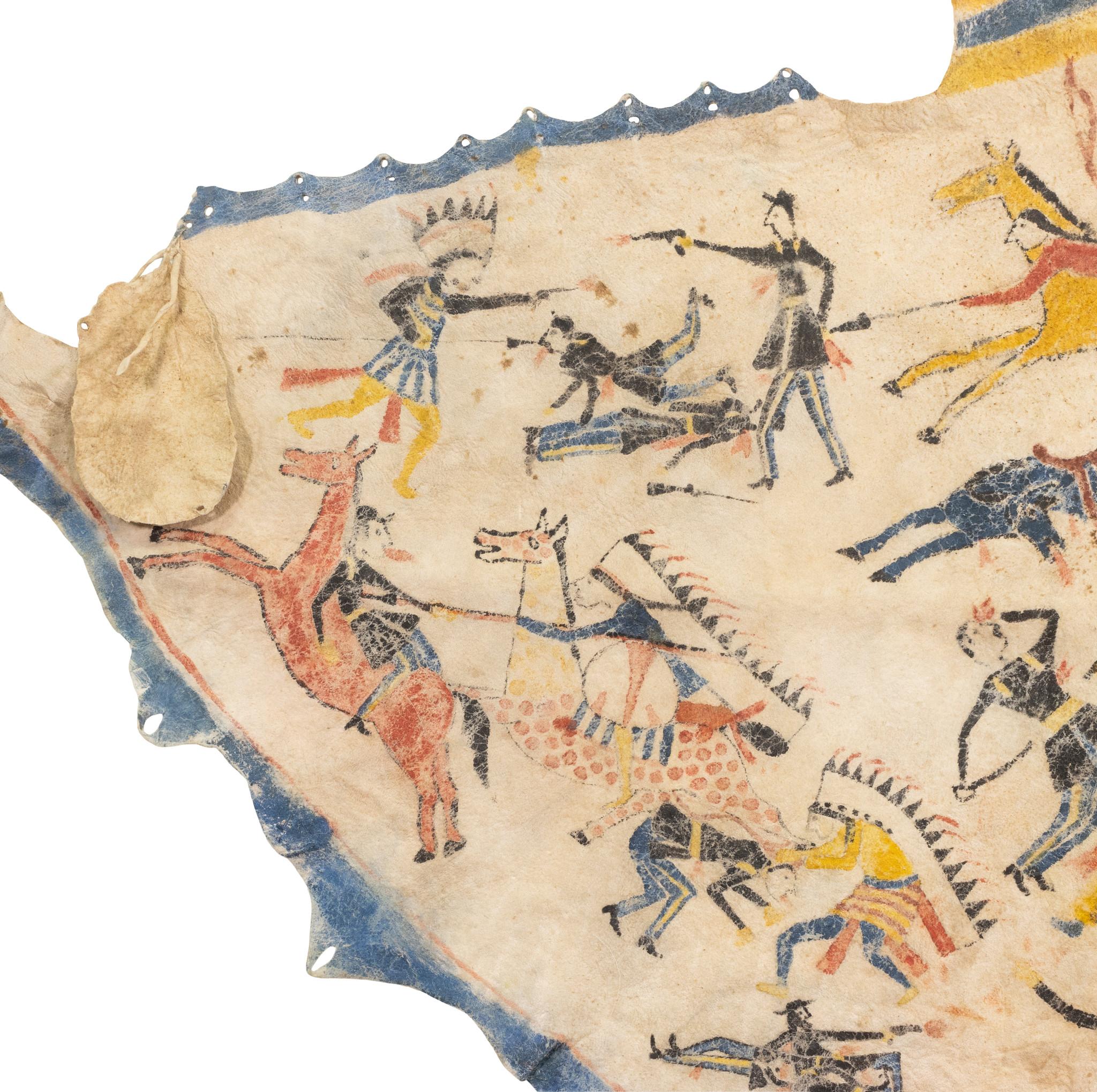 Amérindien Teepee d'enfant amérindien de la Kiowa du 19ème siècle en vente