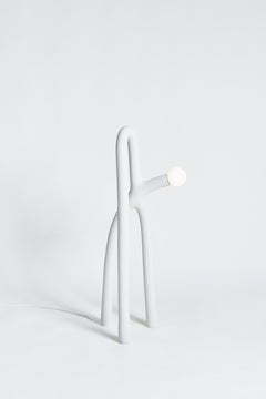 Native 09 Sculptural Sand and Nylon Floor Lamp by Hot Wire Extensions