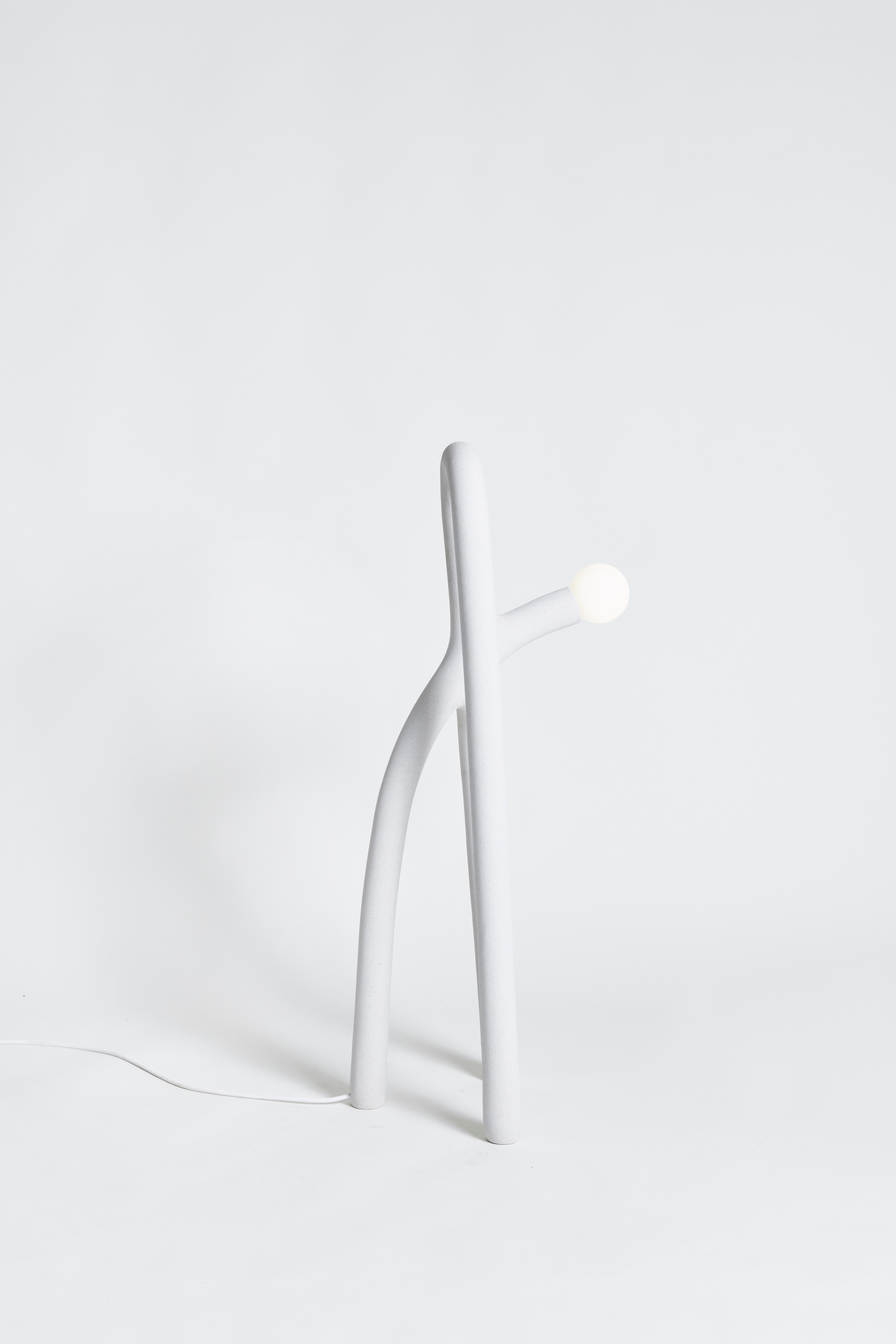 Native Object 01 Floor Lamp by Hot Wire Extensions In New Condition For Sale In Geneve, CH