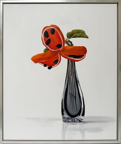 Native Peanut Flower #2 in Vase oil painting 2024 by Tarn McLean